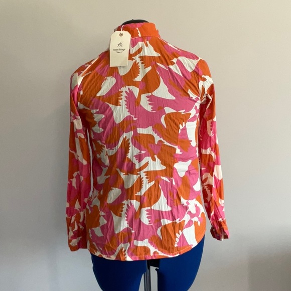NWT nice things button down shirt - Picture 4 of 5